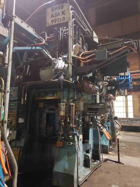 1300 TON AJAX FORGING PRESS, 12" STR, 42" SH, 31" X 31" RAM FACE, 70 SPM, (2) AVAIL