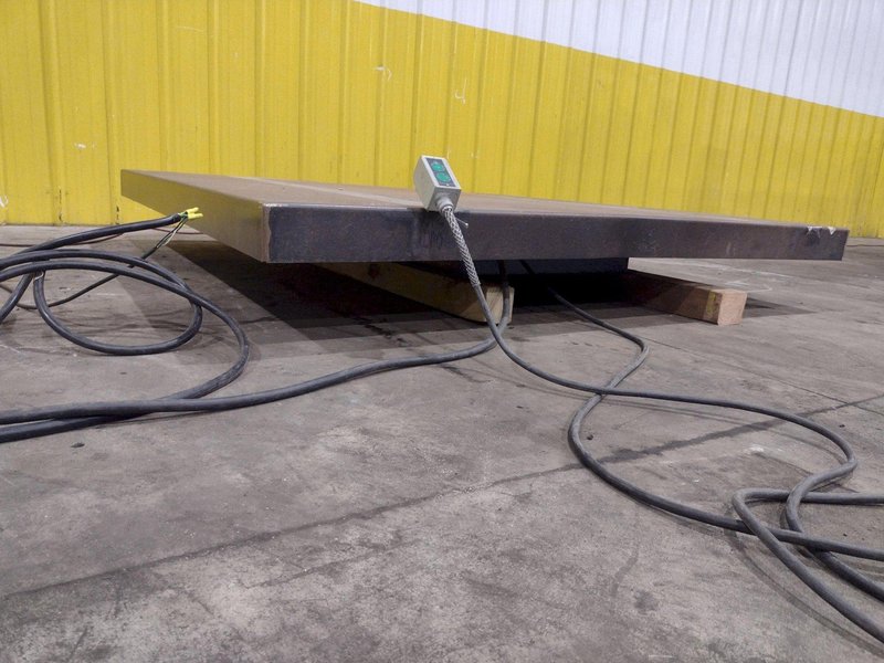 4,000 LBS X 71.75" X 71.75" LIFT PRODUCTS MODEL LPFT4W-040-36 SCISSOR LIFT TABLE: YOBRO #24988