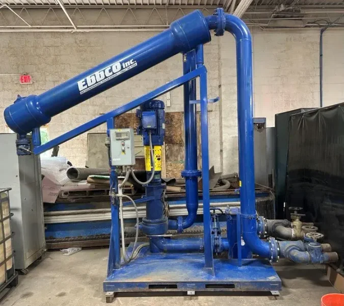 USED 2015 EBBCO MODEL 502 GARNET REMOVAL SYSTEM