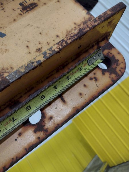 9,000 LBS X 8' LETELLIER CRANE SPREADER BAR LIFTING BEAM: STOCK #22641