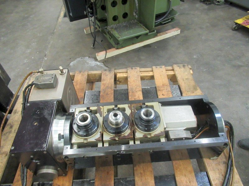 Haas T5C-3 Tilting (3) Headed 2-Axis  Brushless Sigma 1 Rotary Table w HA5C-3 Rotation