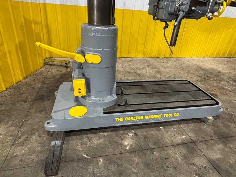 4&#039; ARM x 9&quot; CARLTON MODEL #1A POWER RADIAL ARM DRILL: YOBRO #24007