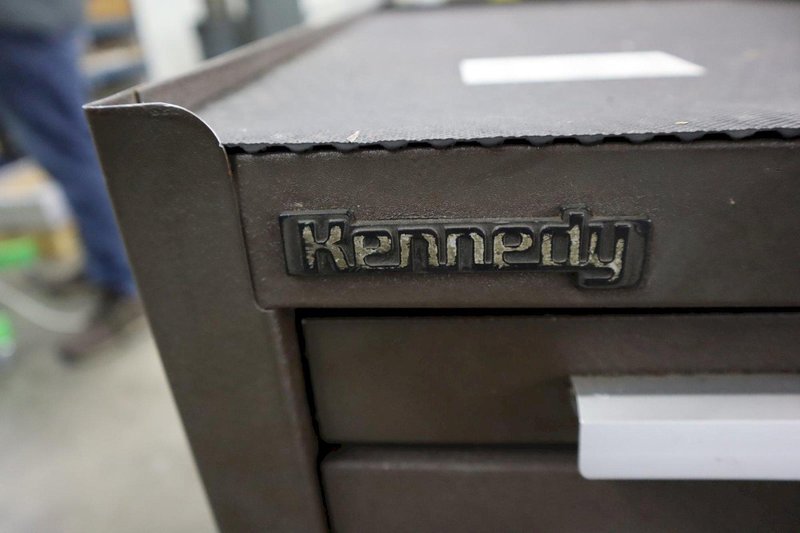 Kennedy Narrow Rolling Side Tool Box, 5 Drawers with Contents- Auction Item