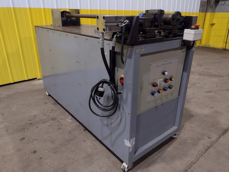 DURAFLEX MANDREL TYPE PIPE CUTTING MACHINE: STOCK #19328