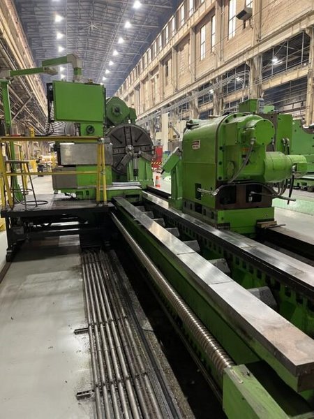 Farrel 56" x 240" CNC Lathe w/ Live Spindle &amp; C Axis