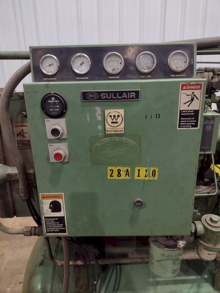 40 HP SULLAIR AIR COMPRESSOR: STOCK #19288