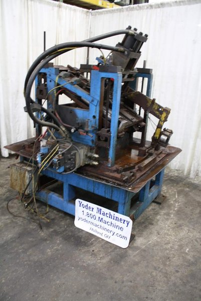 15 TON (EST) TISHKEN INCLINE HYDRAULIC CUTOFF PRESS:  STOCK #67389