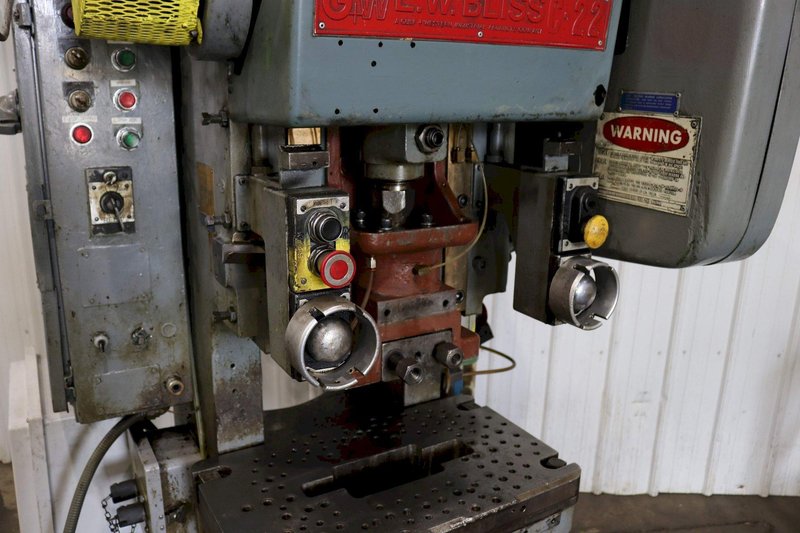 22 TON BLISS MODEL # C-22 OBI PRESS: STOCK #73350