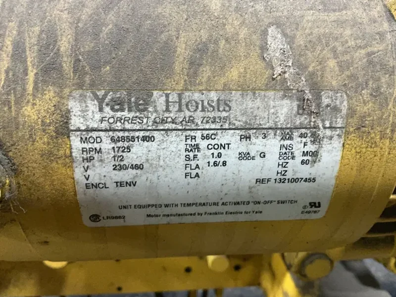 WHITING 10 TON BRIDGE CRANE
