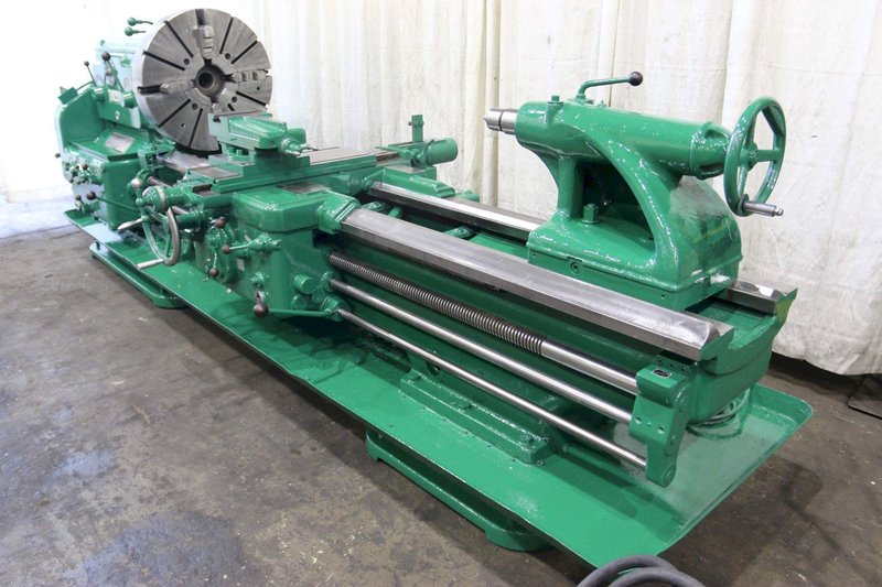 30" X 74" MORANDO ENGINE LATHE: STOCK #70979