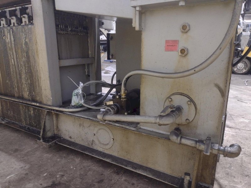 60" X .057" HERR-VOSS MODEL #66/1.156-19/9 4-HIGH BACKED UP PRECISION COIL LEVELER: YOBRO #25004