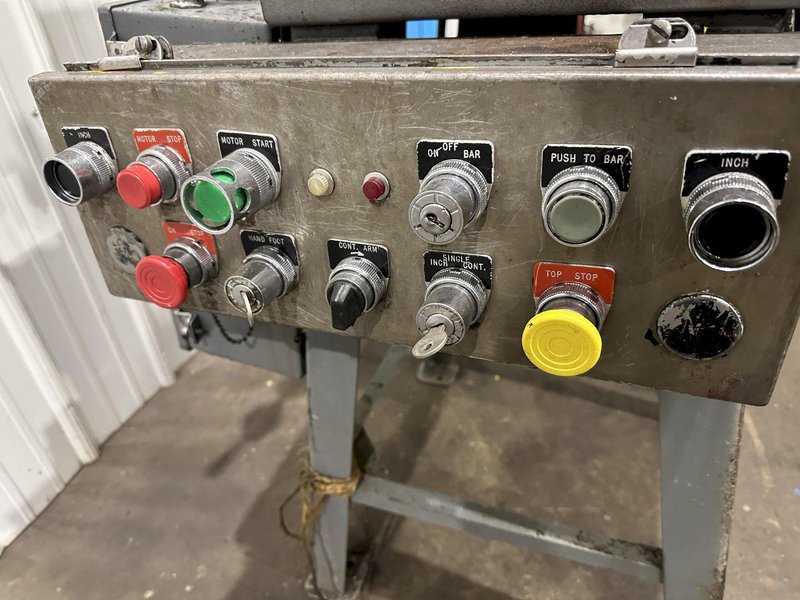 5 TON PERKINS GAP BED FLYWHEEL PRESS: STOCK #77480