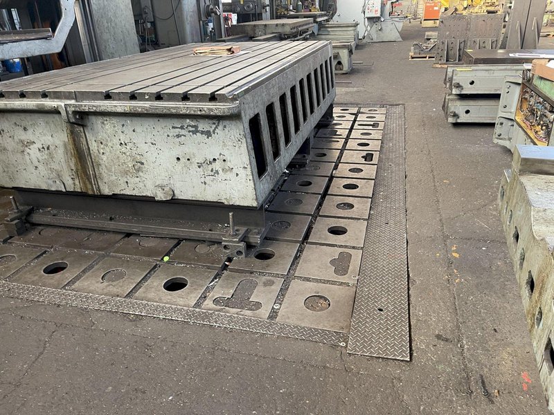 120&quot; X 188&quot; X 12&quot; T SLOTTED FLOOR PLATE. STOCK # 0312523