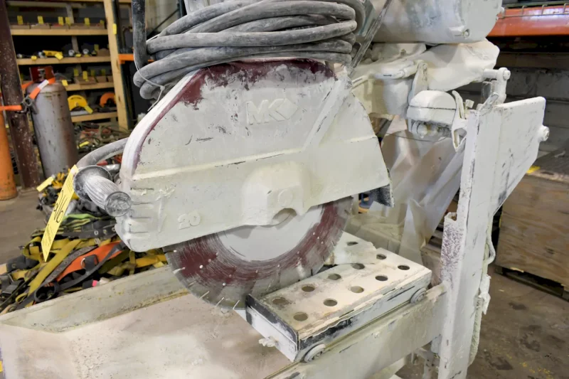 7.5 HP X 20" MK WET BRICK AND BLOCK SAW: YOBRO #25030