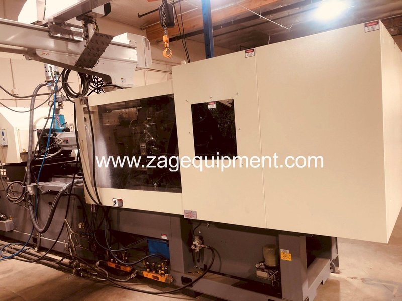 Nissei Used NEX180-25E Electric Injection Molding Machine, 198 US Ton, 5.5 oz., Yr. 2016