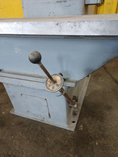 60 TON EITEL MODEL RP60 HYDRAULIC PRECISION STRAIGHTENING PRESS, 8" STROKE: STOCK #14296