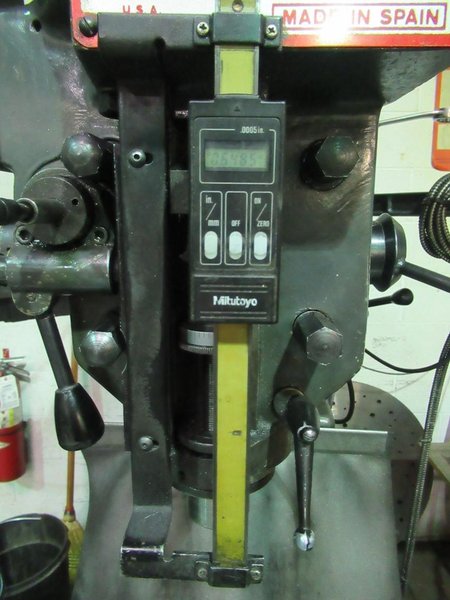 Lagun FTV-2 Vertical Knee Mill with Newall Topaz 2-Axis DRO, Mitutoyo Quill Scale, Servo Power Feed Table- Auction Item