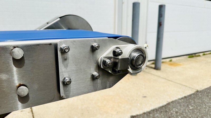 Stainless Steel  |  13Ft. Food Grade Flattop Conveyor