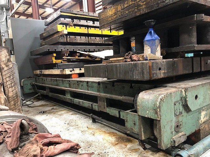 180&quot; x 108&quot; x 17.5&quot; T-Slotted Rolling Bolster