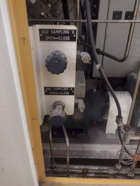 KAHN MODEL #310013 GAS REACTANT TEST CONSOLE BENCH &amp; CONTROL UNIT: STOCK #16723