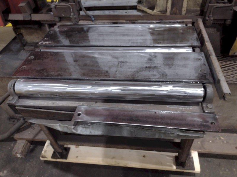 14" X 20.5" BOMAR MODEL #SL-520 SEMI-AUTOMATIC DUAL POST HORIZONTAL BAND SAW, 2003: STOCK #19577