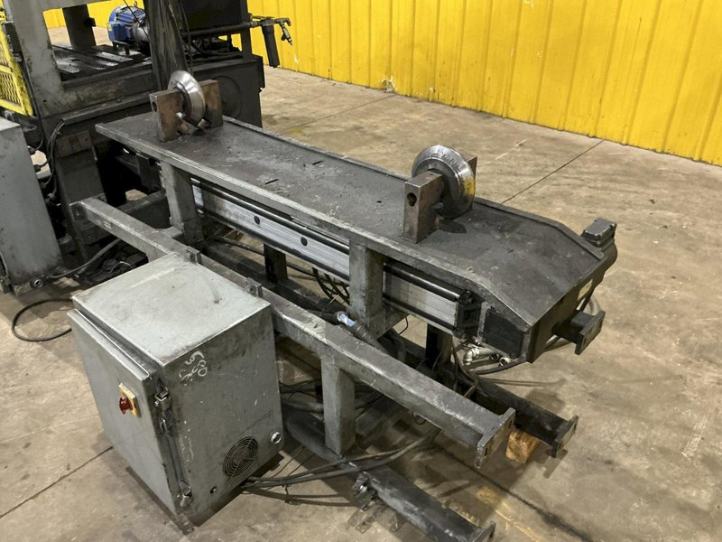 20 TON IOWA PRECISION MODEL #HP20T HUYDRAULIC CUTOFF PRESS with DIE ACCELERATOR AND BECK CONTROLS: YOBRO #25049