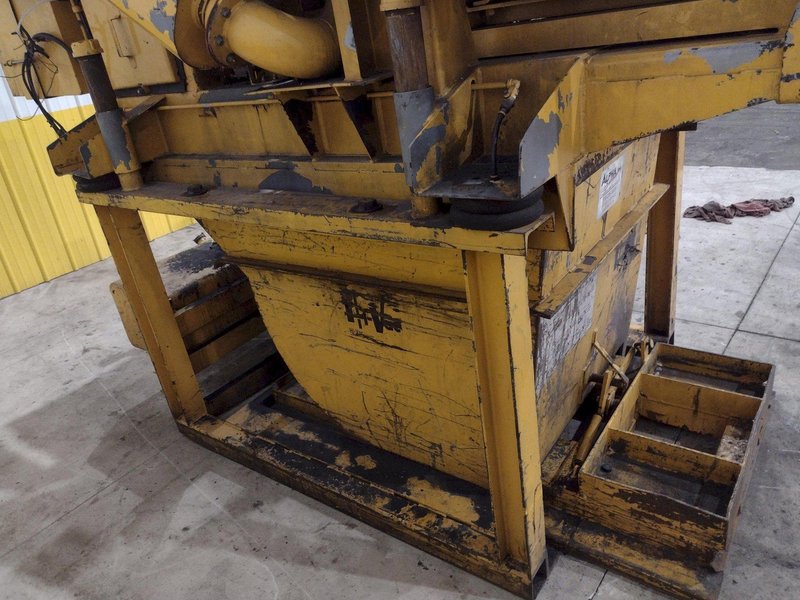 HI VAC MODEL #250D PORTABLE VACUUM WITH DEISEL ENGINE: STOCK #21855