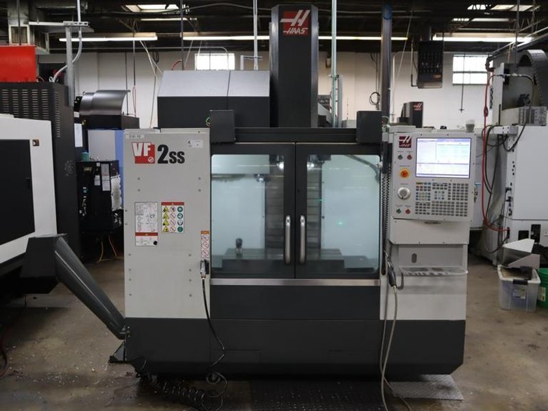 Haas VF-2SS CNC Vertical Machining Center, 12K Spindle, 30 Station SMTC, Probing, 4th Axis Brushless Drive - NEW 2020- Auction Item