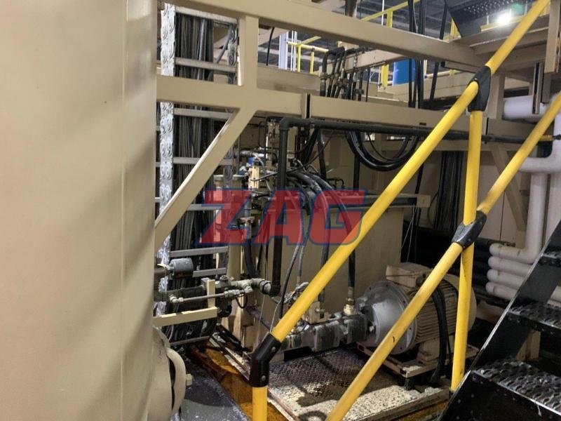 Kautex Used KB 250/64 Accumulator Head Blow Molding Machine, Single Head, 50 lbs