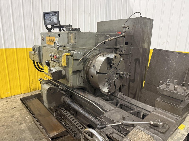 3A WARNER &amp; SWASEY MODEL #3A-3500 SQUARE HAED SADDLE TYPE TURRET LATHE: YOBRO #25770