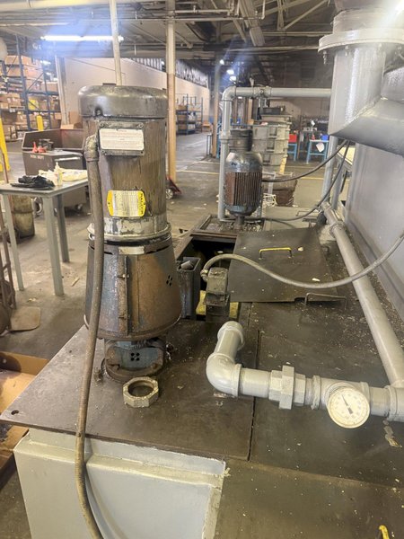 8' X 24" VIKING MODEL #8408 CONVEYOR BELT PARTS WASHER: YOBRO #25015