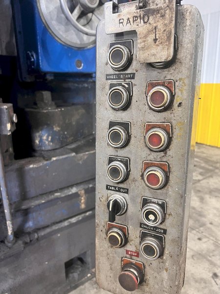 60" X 75 HP BLANCHARD MODEL #32K-60 WET BASE ROTARY SURFACE GRINDER: STOCK #22367