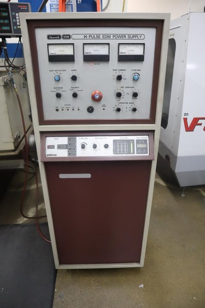Hansvedt Master Manual Sinker EDM, H-Pulse Power Supply, Anilam DRO- Auction Item