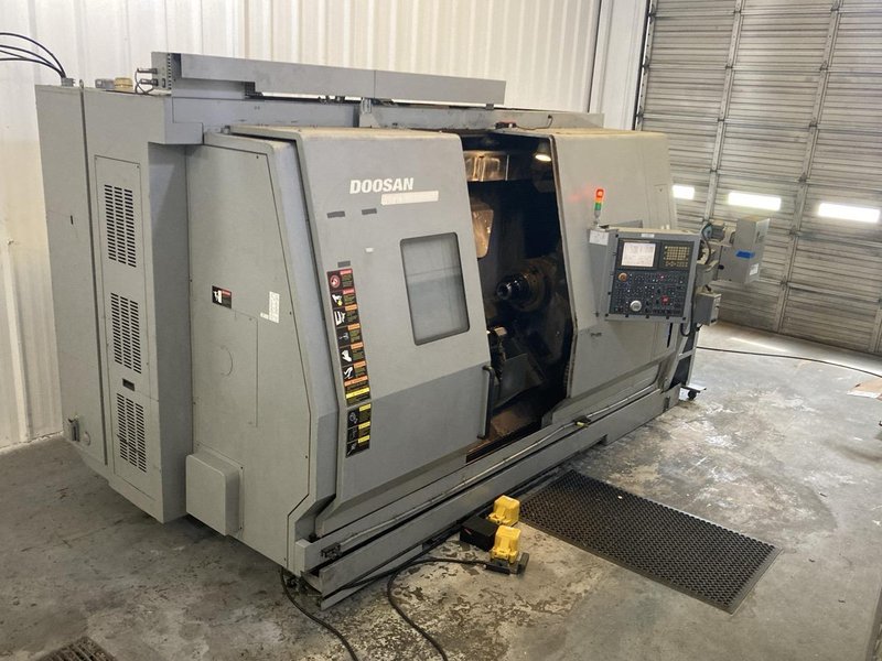 Doosan Puma MX‑2000ST Multi Axis Lathe, 2007 – Live Tooling, Sub Spindle