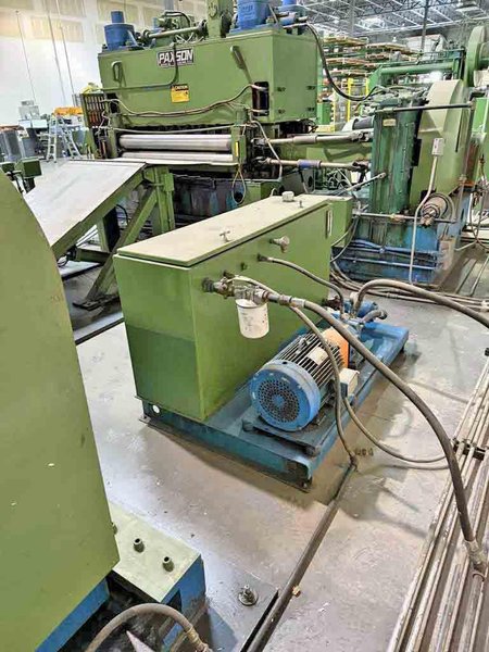 60" x 0.125" x 40,000# Paxson Cut To Length Line STOCK# 4233