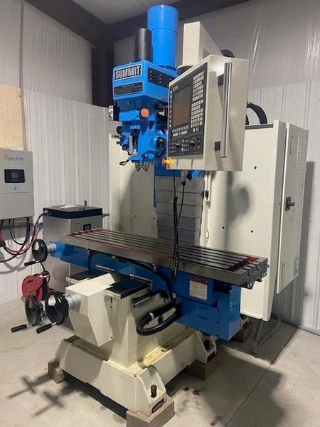 Summit EVS Series SC 760B CNC Vertical Bed Mill, 2022 – NEVER USED!