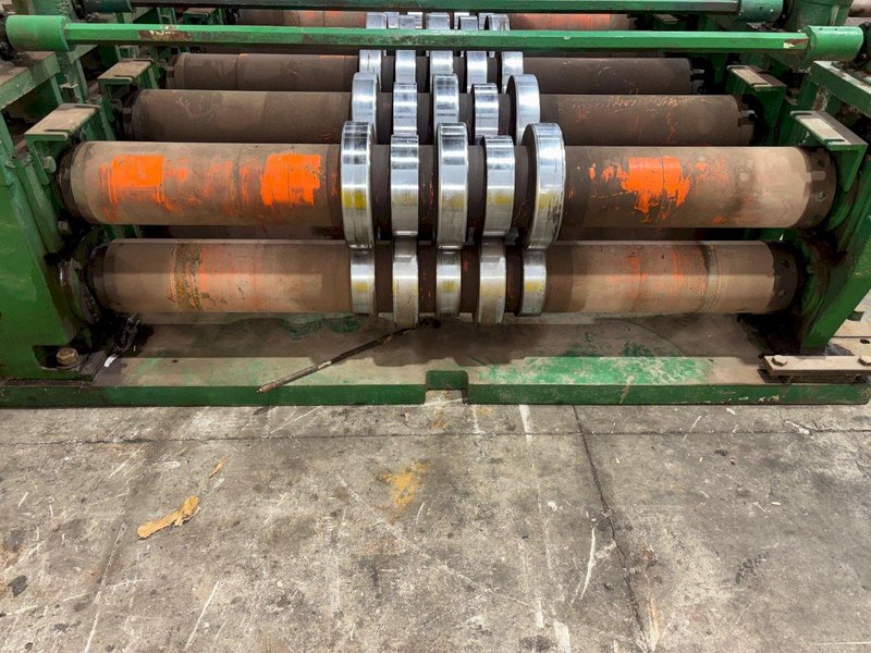 36" HI-RIB (7.2 TYPE) PANEL RAFTED ROLLFORMER LINE;  INCLUDES UNCOILER, ROLLFORMER &amp; FLYING CUTOFF SHEAR: YOBRO #24156