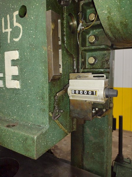 80 TON ROUSSELLE MODEL #8B-48 GAP FRAME PUNCH STAMPING PRESS, 6" STROKE: STOCK #20727