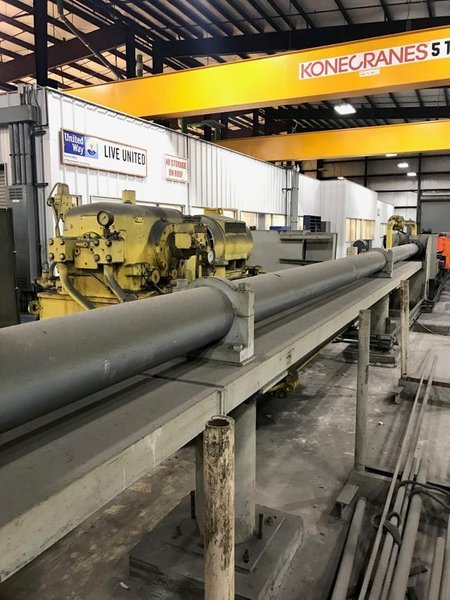 75,000 lbs ABBEY ETNA HYDRAULIC DRAW BENCH (14353)