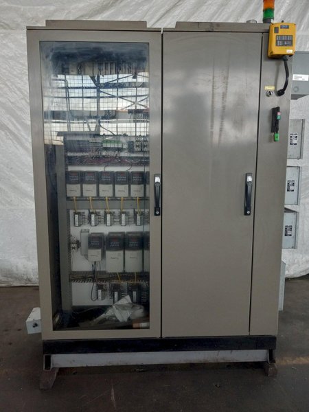 SAMUEL/SIGNODE SMSBM10/VS32 AUTOMATIC STRAPPING SYSTEM. STOCK # 0891924