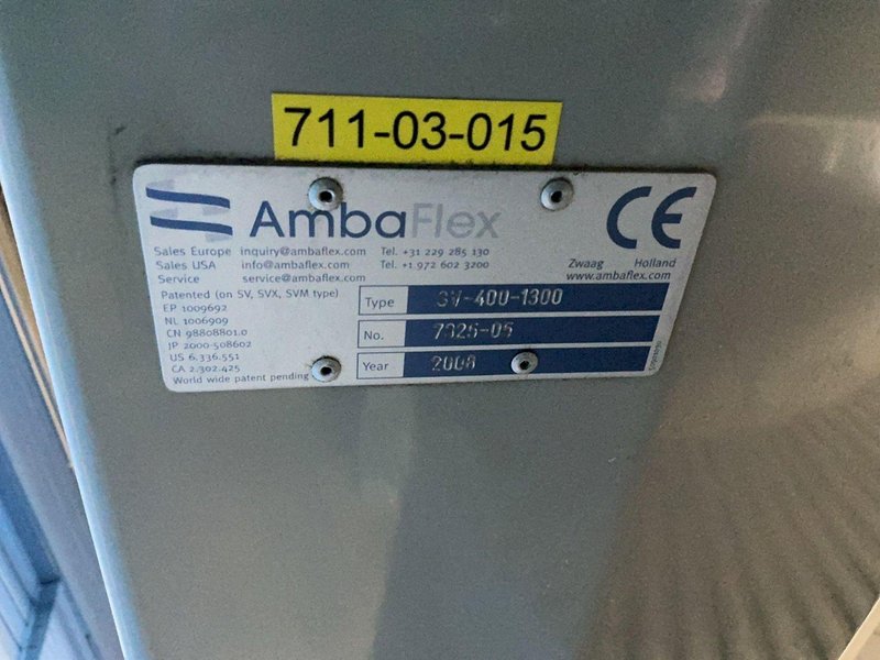AMBAFLEX SPIRAL CONVEYOR  -  SV-400-1300