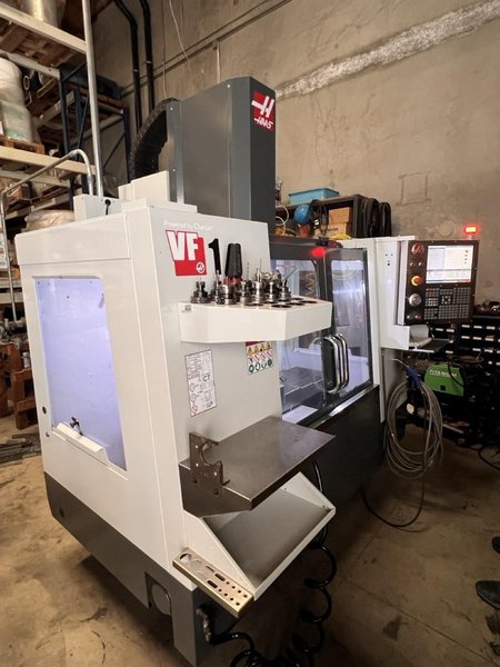 Haas VF-1 VMC, 2016 – Probe, Rigid Tapping