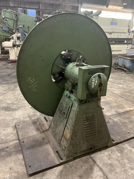 4,000 LBS X 24" LITTELL MODEL #40-24 PULL OFF COIL REEL UNCOILER: YOBRO #26130