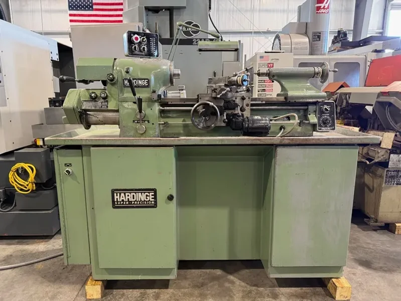 HARDINGE HLV-H-EM Super Precision Tool Room Lathe 1981’ Inch/Metric #7949