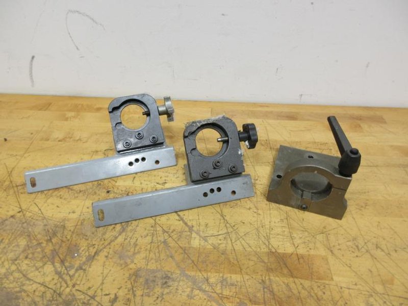 40 Taper Tool Holder Vises, Bench Mountable (3pcs)- Auction Item