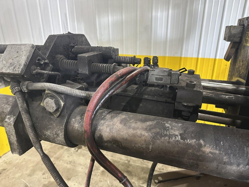 5" (530 TON) AMD MODEL #530-2230 AUTOMATIC HYDRAULIC BAR &amp; BILLET SHEAR OR HYRDRAULIC PRESS: STOCK #22660