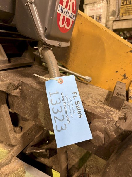 TABOR 16" Cut-Off Saw with Split Table, s/n 52139, 25hp