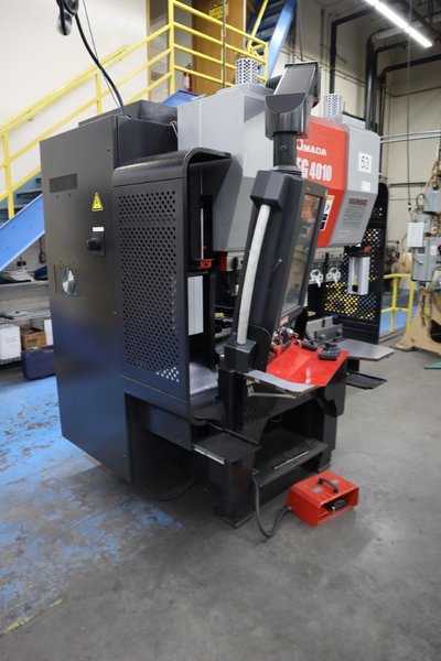 Amada EG-4010 CNC Press Brake, Electric Servo Drive, Down-Acting, AMNC 3i CNC Control, NEW 2019