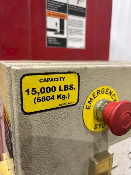 (4) 15,000 LBS ROTARY MODEL #HP415-100 HEAVY DUTY MOBILE COLUMN LIFT JACKS: YOBRO #24468