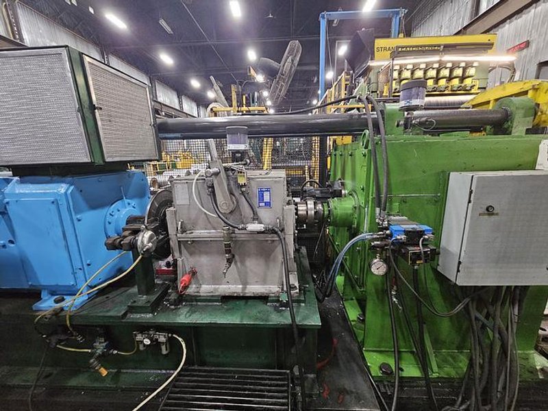60” x .135” x 50,000 Lbs. Cincinnati/Herr-Voss Slitting Line. STOCK #0999625